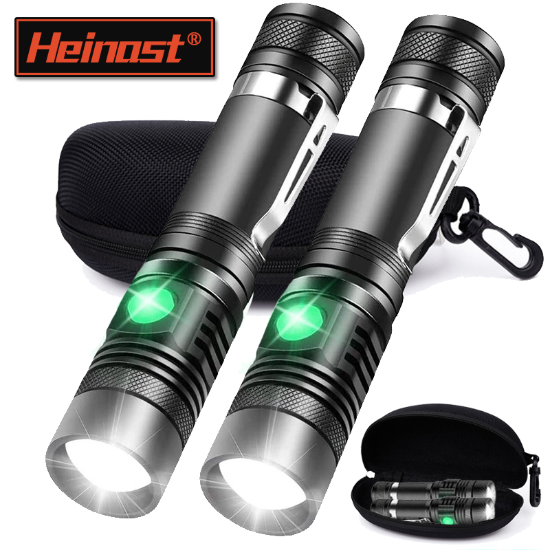 Outdoor Adventure Camp - Rechargeable T6 Handheld Flashlight Use 18650