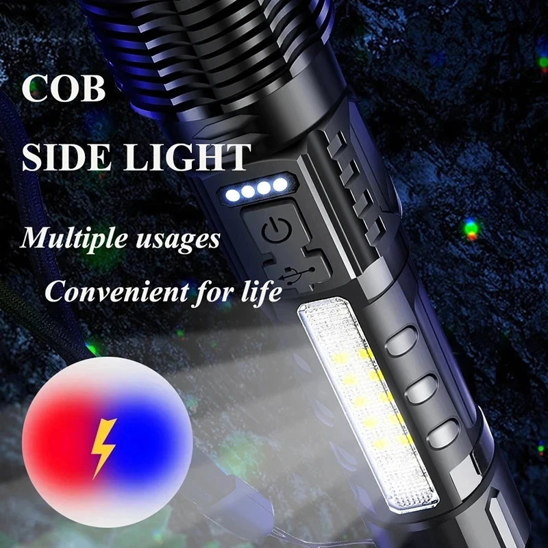 Powerful XHP50 LED Flashlight  - огляд і ціна Outdoor Adventure Camp