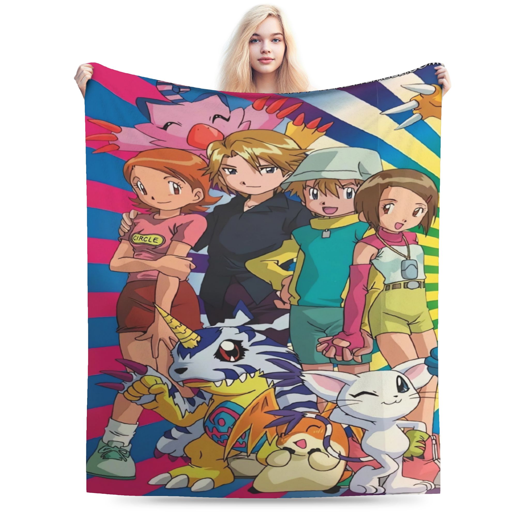 Digimon Adventure  Blankets Qu - огляд і ціна Outdoor Adventure Girl