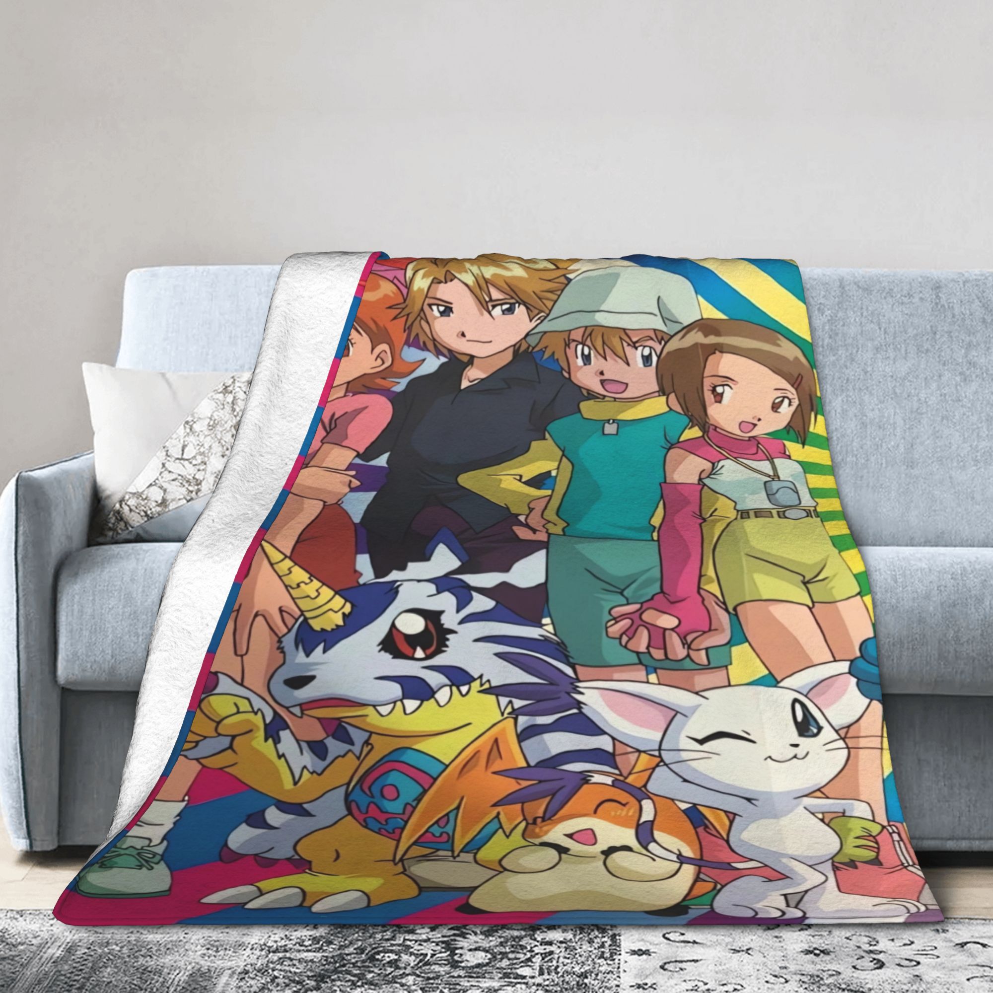 Digimon Adventure  Blankets Qu - огляд і ціна Outdoor Adventure Girl