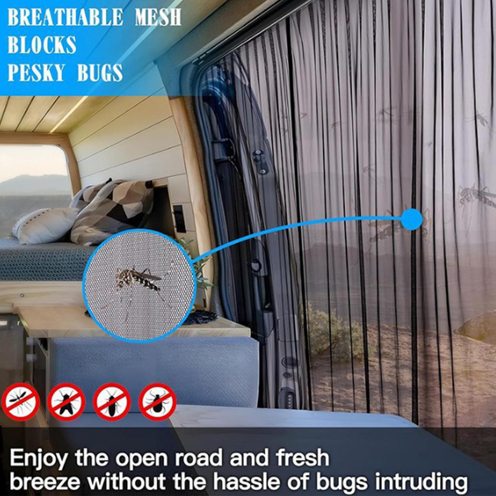 Magnetic Door Screen For Van U - огляд і ціна Outdoor Adventure Vehicles