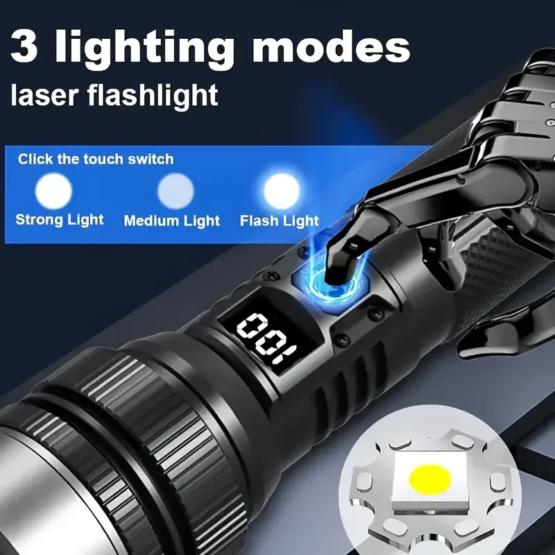 900000LM Powerful LED Flashlig - огляд і ціна Outdoor Adventure Camp