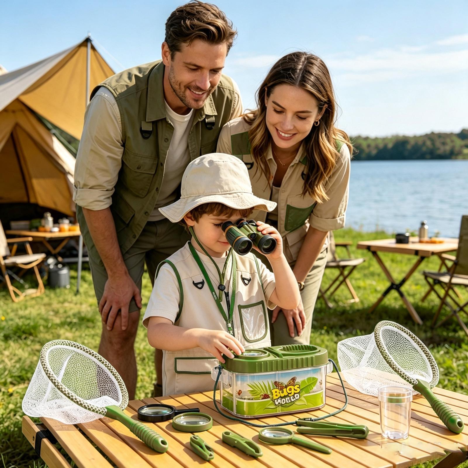 Kids Adventure Kit With Magnif - огляд і ціна Outdoor Adventure Girl