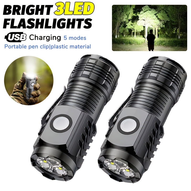 Portable Mini LED Handheld Fla - огляд і ціна Outdoor Adventure Camp