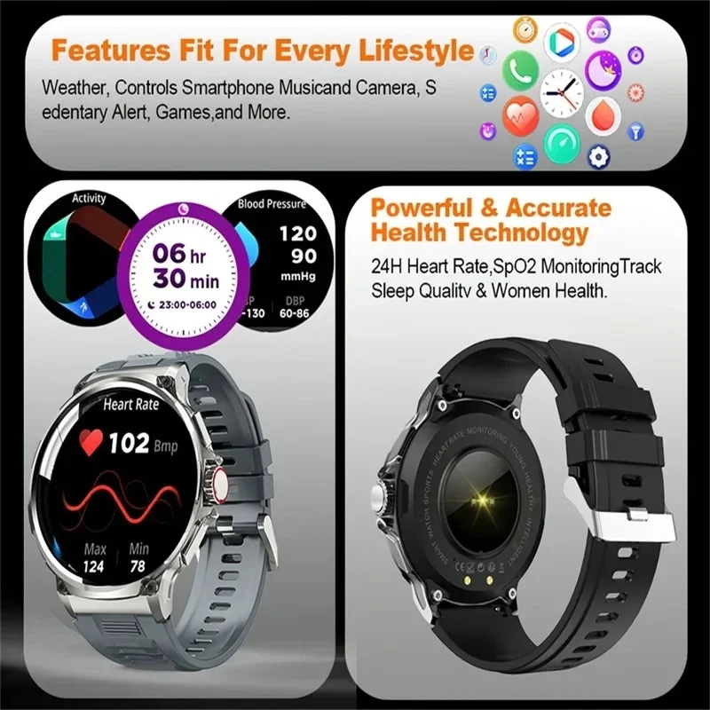 Hot Men Smart Watch 710mAh Out - огляд і ціна Outdoor Adventure Watches