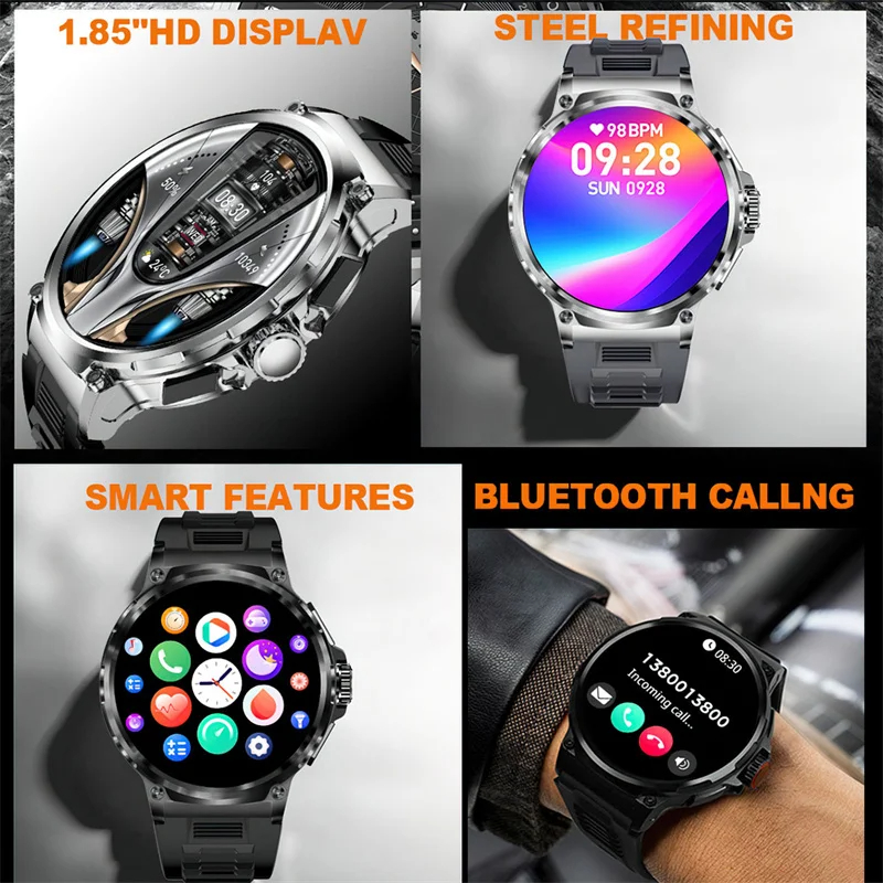 Hot Men Smart Watch 710mAh Out - огляд і ціна Outdoor Adventure Watches