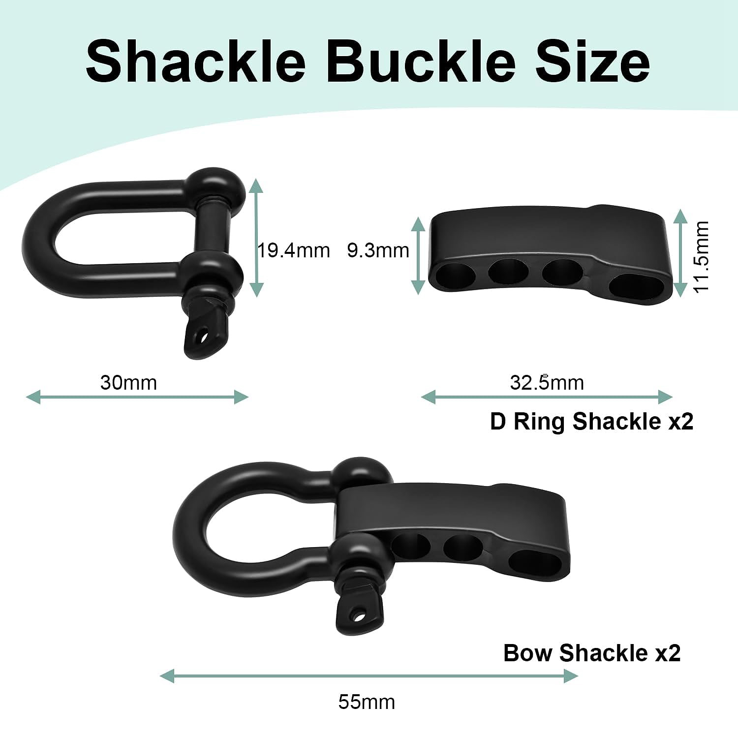 4/10Pcs Paracord Bracelet Buck - огляд і ціна Outdoor Adventure Watches