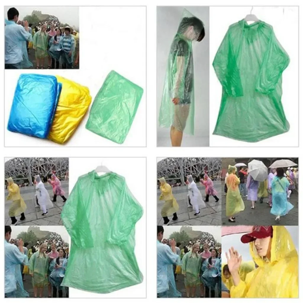 5/10PC Disposable Raincoat Adu - огляд і ціна Outdoor Adventure Girl