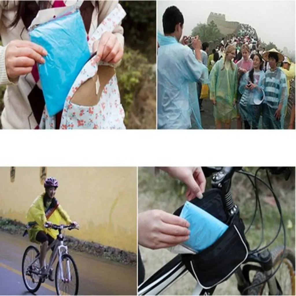 5/10PC Disposable Raincoat Adu - огляд і ціна Outdoor Adventure Girl